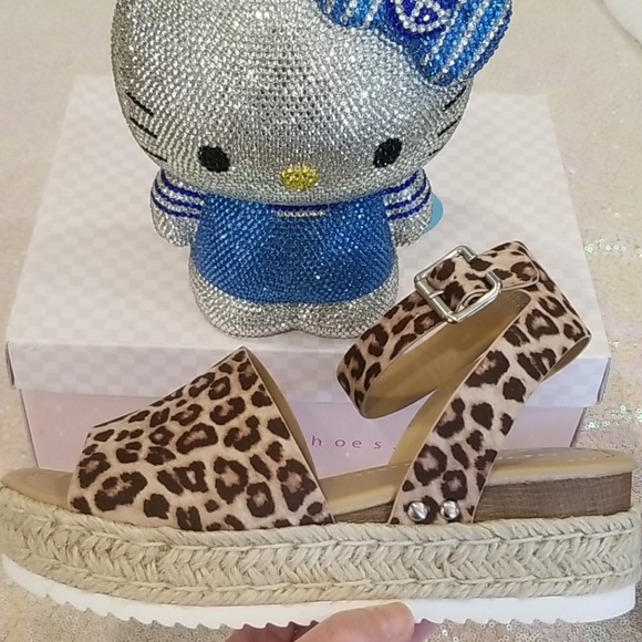 Leopard Print Wedges - Picture 6 of 7